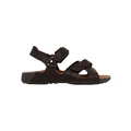 Hush Puppies Hems Leather Sandal in Brown 11