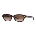 Vogue 0VO5444S Sunglasses in Dark Havana Brown