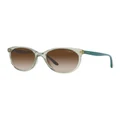 Vogue 0VO5453S Sunglasses in Transparent Light Green Brown