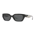 Armani Exchange 0AX4125SU Sunglasses in Shiny Black Grey