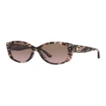Michael Kors Charleston Sunglasses in Pink Tortoise Brown