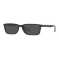 Polo Ralph Lauren 0PH4189U Sunglasses in Matte Black Grey