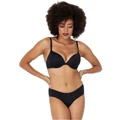 Pleasure State My Fit FMO Smooth Graduated Plunge Bra in Black 12 DD