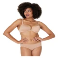 Pleasure State My Fit FMO Graduated Smooth Plunge Bra in Frappe Natural 10 A