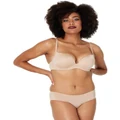Pleasure State My Fit Smooth 200% Boost Push Up Plunge Bra in Frappe Natural 10 B