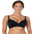Lovable Sexy & Seamless Contour Bra in Black 14 D