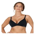 Lovable Sexy & Seamless Wirefree Bra in Black 10 A