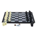 Jenjo 3 in 1 Magnetic Chess, Checkers & Backgammom Foldable Board Game Assorted