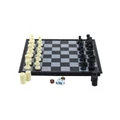 Jenjo 3 in 1 Magnetic Chess, Checkers & Backgammom Foldable Board Game Assorted