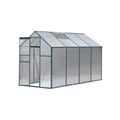 Greenfingers Aluminum Greenhouse Shed 2.52X1.9M Clear