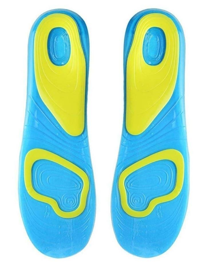 Living Today Men's Gel Insoles, Arch Support Pads, Large Blue