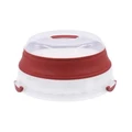 The Cooks Collective Cake & Cup Cake Carrier in Clear/Red