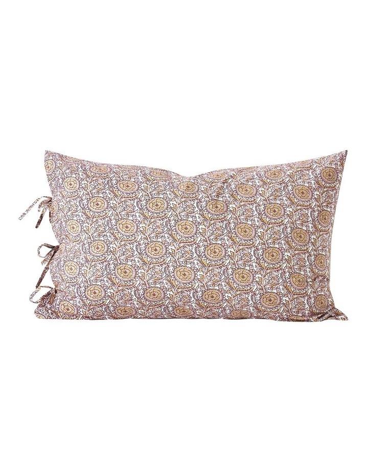 Aura Home Jaipur Standard Pillowcase in Rosewater/Merlot Assorted
