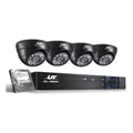 UL TECH CCTV Security System 8CH DVR 4 Cameras 2TB Hard Drive Black