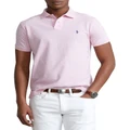 Polo Ralph Lauren Custom Slim Fit Mesh Polo Shirt in Pink XL
