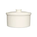 IITTALA Teema White Pot with Lid in White