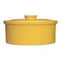IITTALA Teema Honey Pot with Lid in Honey Yellow