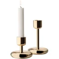 IITTALA Nappula Candleholders 2-Set in Brass Gold