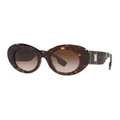Burberry Margot Sunglasses in Dark Havana Brown