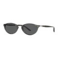 Persol 0PO3092SM Sunglasses In Dark Transparent Grey