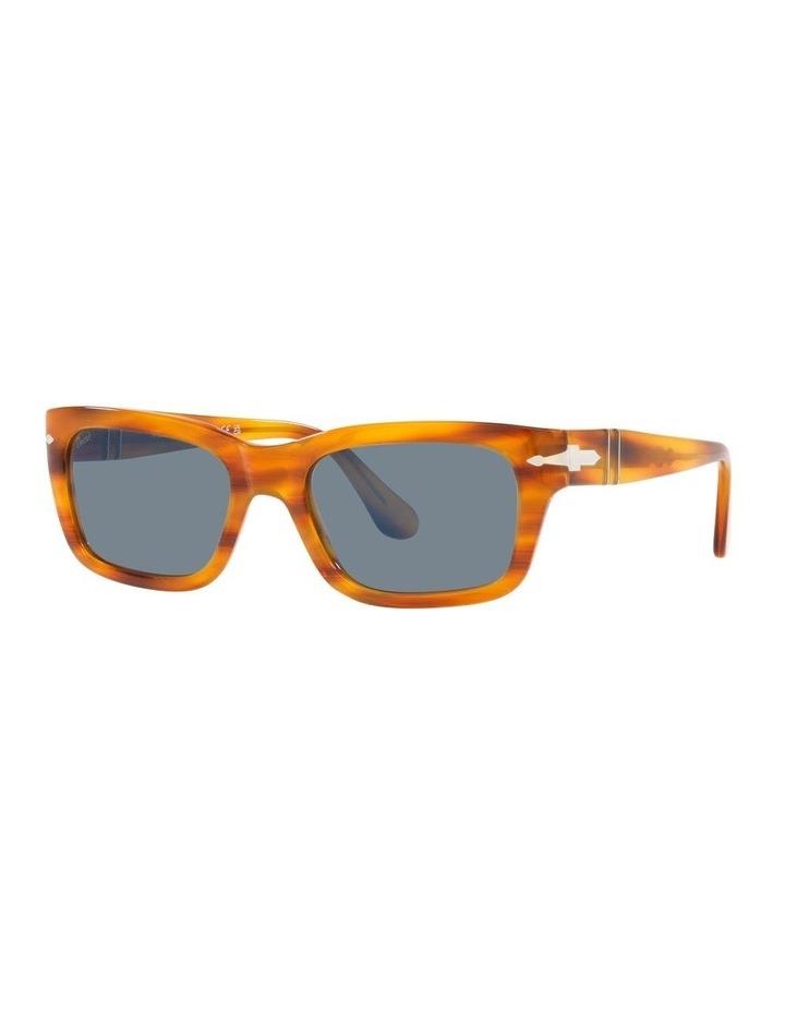 Persol 0PO3301S Sunglasses in Striped Brown Blue