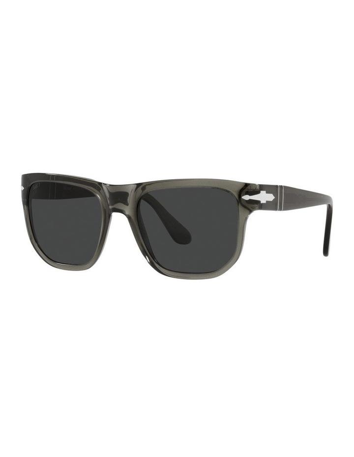 Persol 0PO3306S Polarised Sunglasses in Opal Smoke Grey