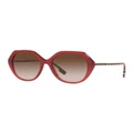 Burberry Vanessa Sunglasses in Bordeaux Red