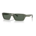 Emporio Armani 0EA4186 Sunglasses in Shiny Transparent Green