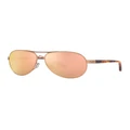 Oakley Feedback Sunglasses in Satin Rose Gold Pink