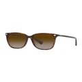 Ralph Lauren 0RA5293 Sunglasses in Shiny Dark Havana Brown