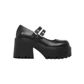 Windsor Smith Lessons Shoe in Black Leather Black 7