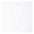 Trent Nathan Freshwater Pearl Toggle Necklace in Gold Pearl