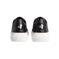 Calvin Klein Chunky Leather Cupsole Sneakers in Black 37