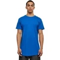 Urban Classics Shaped Long Tee in Bright Blue S