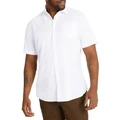 Johnny Bigg Hugo Textured Shirt in White XL