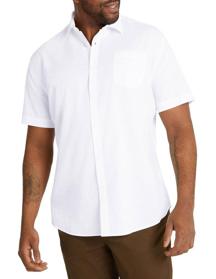Johnny Bigg Hugo Textured Shirt in White 2XL