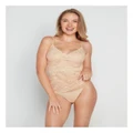 Pleasure State My Fit Lace Camisole in Frappe Natural XS