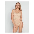 Pleasure State My Fit Lace Camisole in Frappe Natural XS