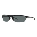 Arnette Dean II Grey Polarised Sunglasses in Matte Black One Size