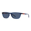 Arnette Monkey D Sunglasses in Transparent Blue Cobalt Blue