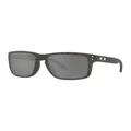 Oakley Holbrook Polarised Sunglasses in Woodgrain Black