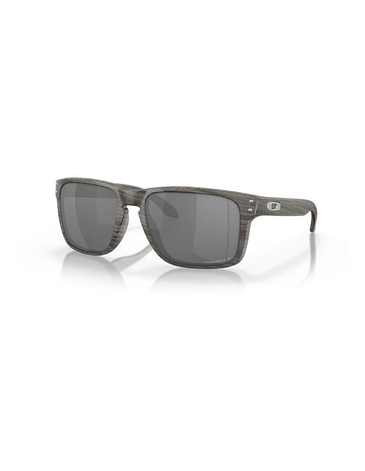 Oakley Holbrook XL Polarised Sunglasses in Woodgrain Black