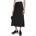 Calvin Klein Recycled Bias Cut Midi Skirt in Black 34