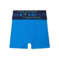 Calvin Klein Boys Ombre Band Boxer Brief 2 Pack In Blue M