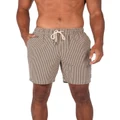 Coast Clothing Co Herringbone Shorts in Multi Assorted S