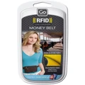 Go Travel RFID Money Belt Pouch in Black