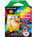 Fujifilm Instax Mini Rainbow Instant Film 10pk