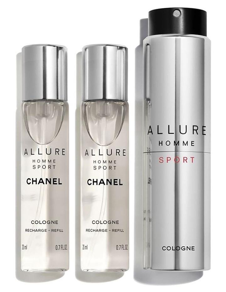 CHANEL ALLURE HOMME SPORT Twist and Spray Refillable Bottle 3 x 20 ml − Cologne