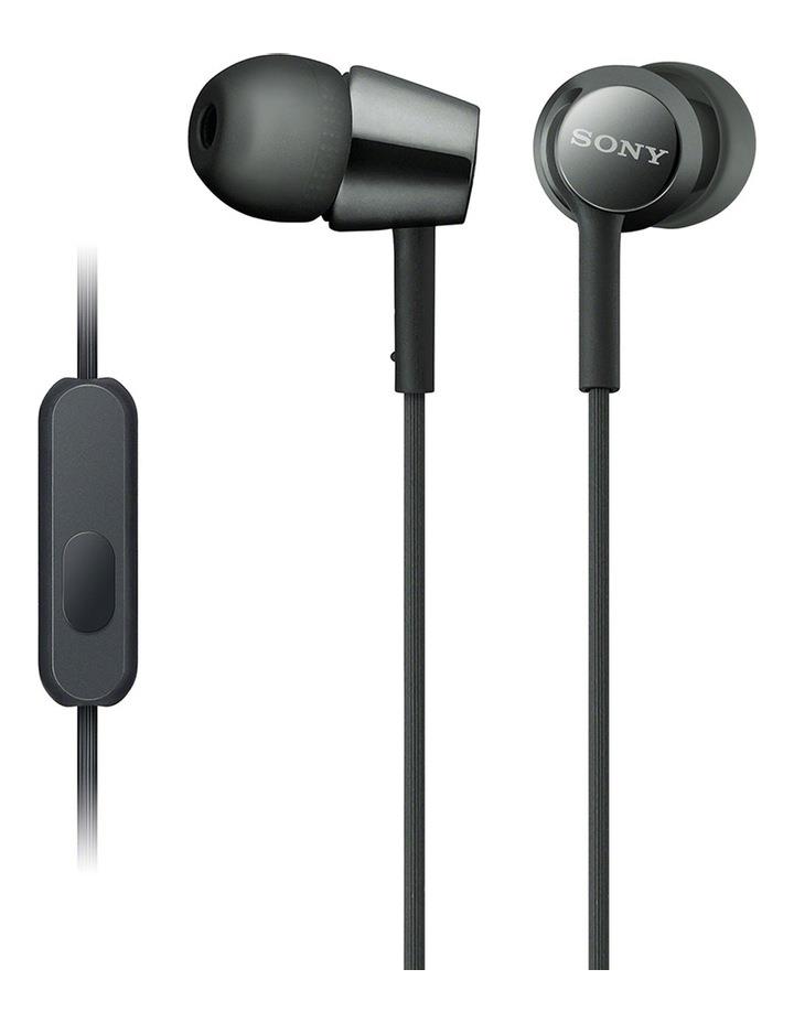 Sony Black In Ear Headphones Black MDREX155APB