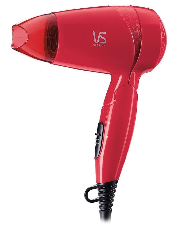 VS Sassoon Pocket Rocket MiniPRO Hair Dryer: Red: VSD102A